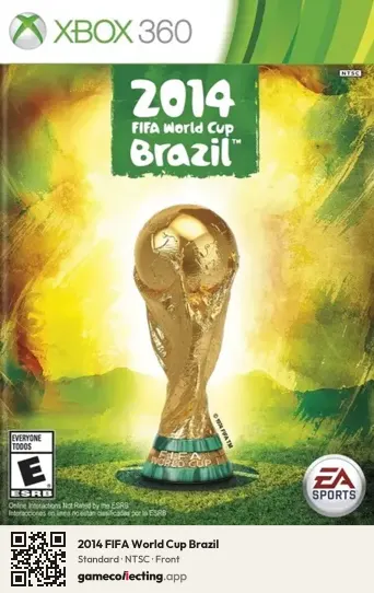 2014 FIFA World Cup Brazil Xbox 360, NTSC box front