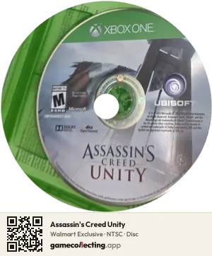 Assassin's Creed Unity Xbox One, NTSC disc
