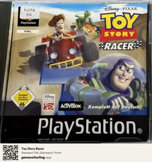 Toy Story Racer PlayStation, Germany box front