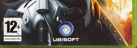 Tom Clancy's H.A.W.X, the PEGI square on its front