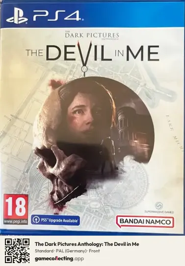 The Dark Pictures Anthology: The Devil in Me PlayStation 4, Germany box front