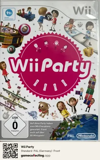 Wii Party Nintendo Wii, Germany box front