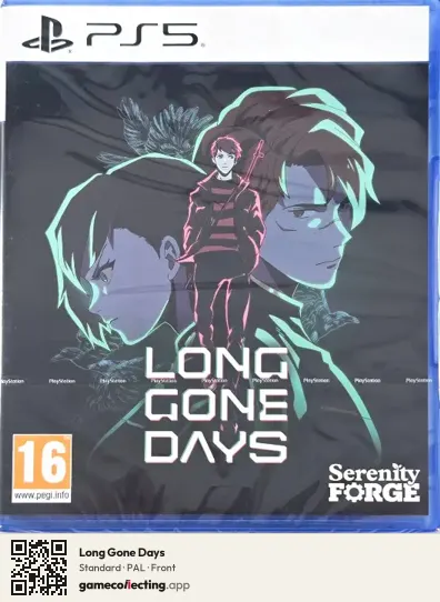 Long Gone Days PlayStation 5, PAL box front