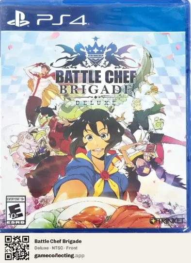 Battle Chef Brigade PlayStation 4, NTSC box front