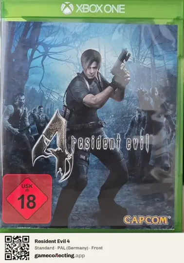 Resident Evil 4 Xbox One, Germany box front