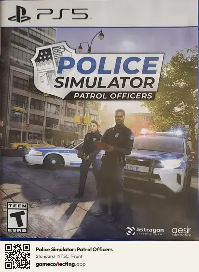 Police Simulator: Patrol Officers PlayStation 5, NTSC box front