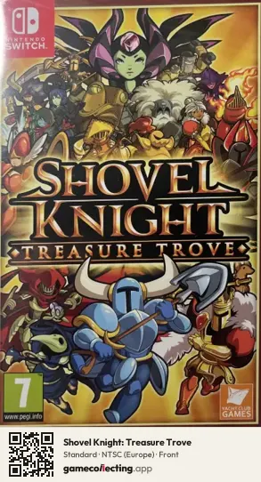 Shovel Knight: Treasure Trove Nintendo Switch, Europe box front