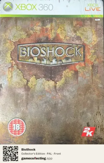BioShock Xbox 360, PAL box front