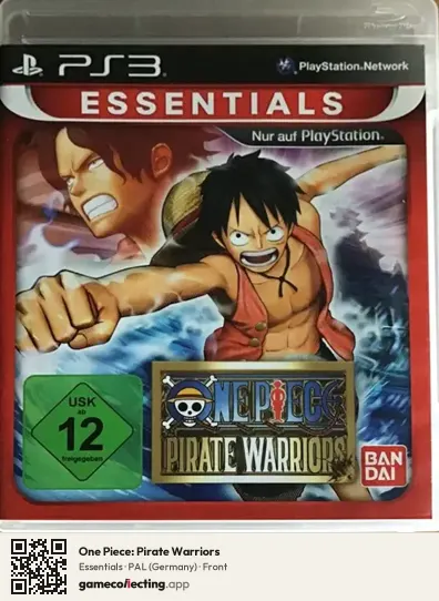 One Piece: Pirate Warriors PlayStation 3, Germany box front