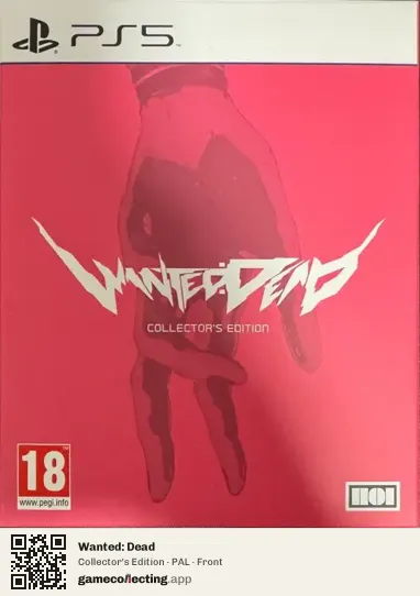 Wanted: Dead PlayStation 5, PAL box front