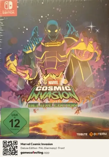Marvel Cosmic Invasion Nintendo Switch, Germany box front
