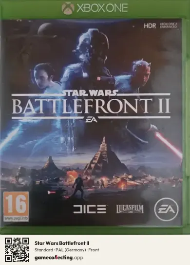 Star Wars Battlefront II Xbox One, Germany box front