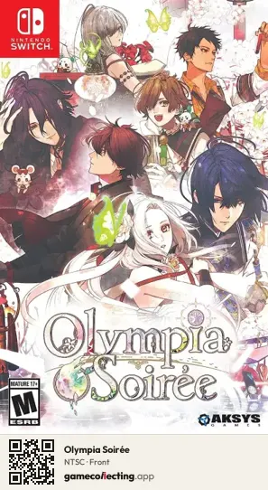 Olympia Soirée Nintendo Switch, NTSC box front