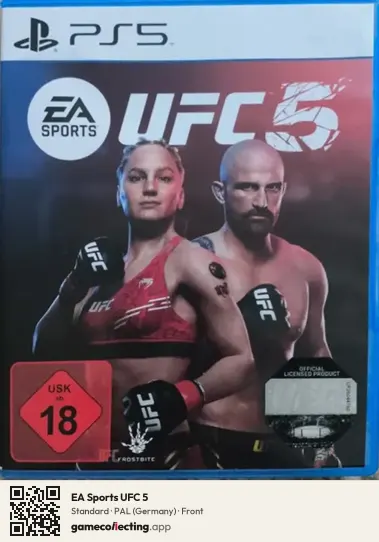 EA Sports UFC 5 PlayStation 5, Germany box front