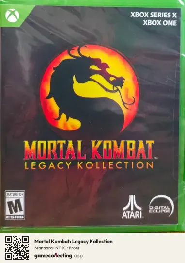 Mortal Kombat: Legacy Kollection Xbox Series X, NTSC box front