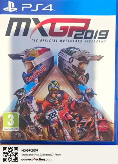 MXGP 2019 PlayStation 4, Germany box front