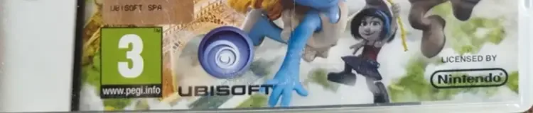 The Smurfs 2, the PEGI square on its front