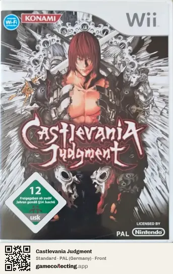 Castlevania Judgment Nintendo Wii, Germany box front