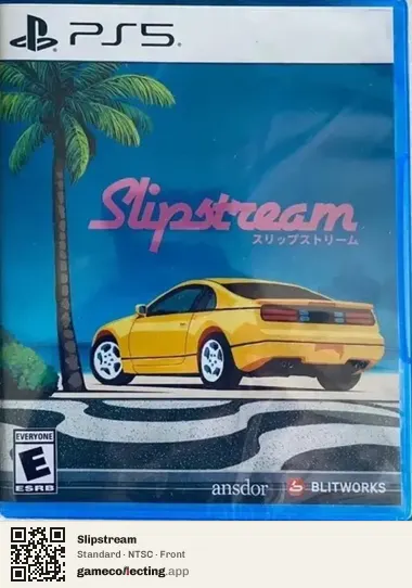 Slipstream PlayStation 5, NTSC box front
