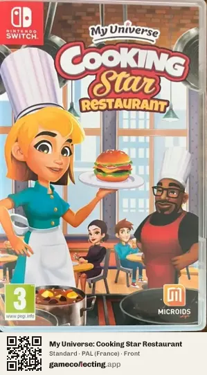My Universe: Cooking Star Restaurant Nintendo Switch, France box front