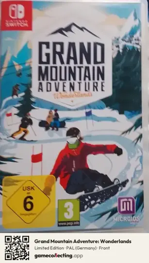 Grand Mountain Adventure: Wonderlands Nintendo Switch, Germany box front