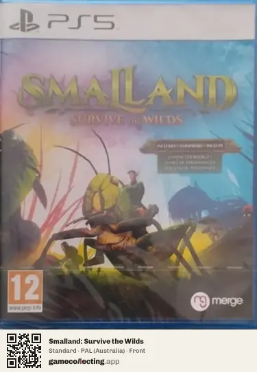 Smalland: Survive the Wilds PlayStation 5, Australia box front