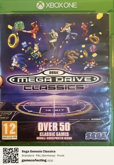 Sega Genesis Classics Xbox One, Germany box front