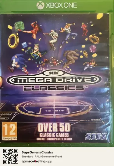 Sega Genesis Classics Xbox One, Germany box front