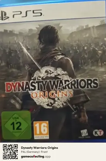 Dynasty Warriors: Origins PlayStation 5, Germany box front
