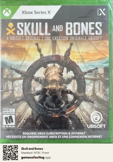 Skull and Bones Xbox Series X, NTSC box front