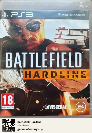 Battlefield Hardline PlayStation 3, PAL box front
