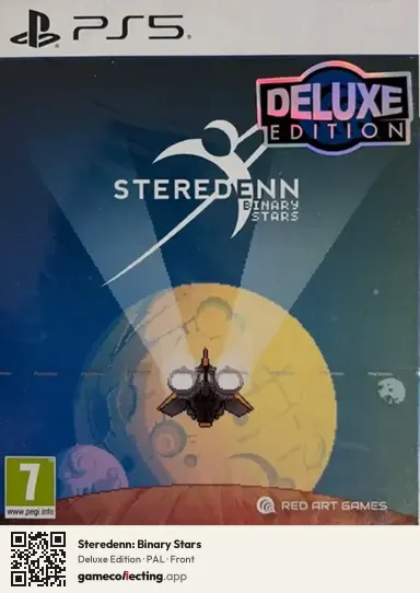 Steredenn: Binary Stars PlayStation 5, PAL box front
