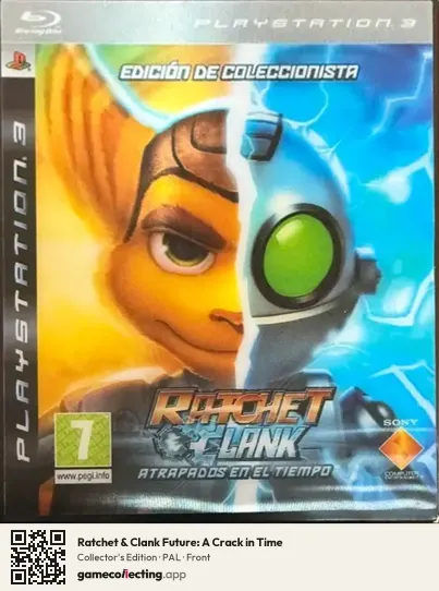 Ratchet & Clank Future: A Crack in Time PlayStation 3, PAL box front
