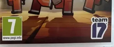 The Escapists 2, the PEGI square on its front