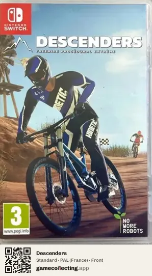 Descenders Nintendo Switch, France box front