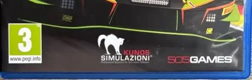 Assetto Corsa Competizione, the PEGI square on its front