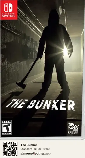 The Bunker Nintendo Switch, NTSC box front