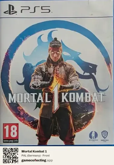 Mortal Kombat 1 PlayStation 5, Germany box front