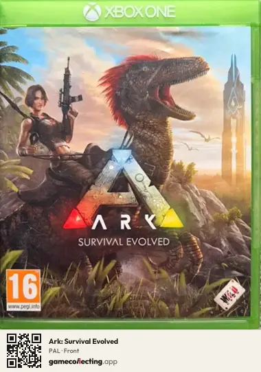 Ark: Survival Evolved Xbox One, PAL box front