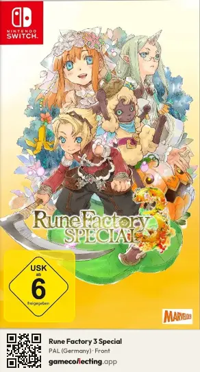 Rune Factory 3 Special Nintendo Switch, Germany box front