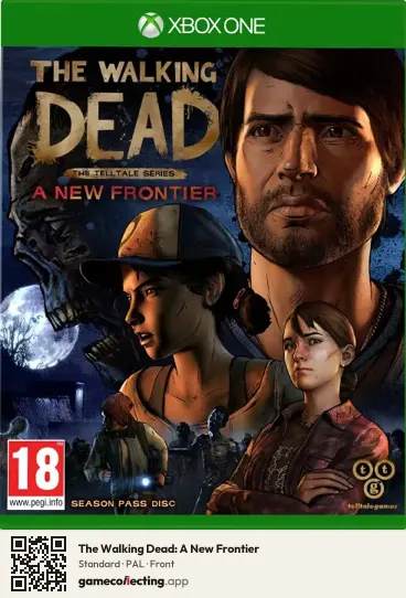 The Walking Dead: A New Frontier Xbox One, PAL box front