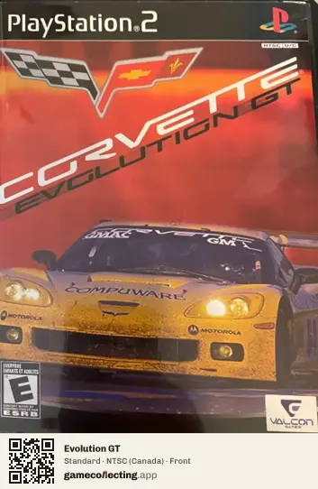 Evolution GT PlayStation 2, Canada box front