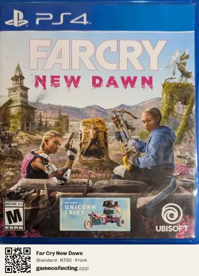 Far Cry New Dawn PlayStation 4, NTSC box front