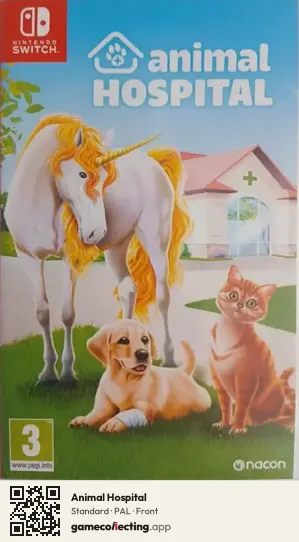 Animal Hospital Nintendo Switch, PAL box front