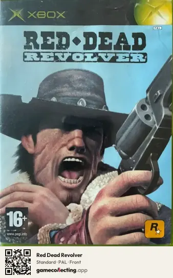 Red Dead Revolver Xbox, PAL box front