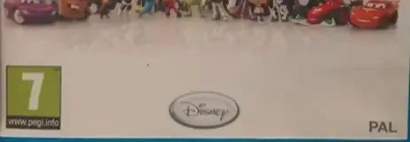Disney Infinity, the PEGI square on its front