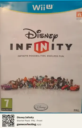 Disney Infinity Nintendo Wii U, PAL box front