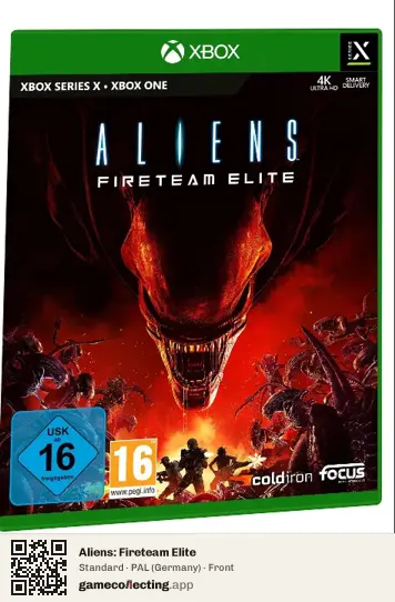 Aliens: Fireteam Elite Xbox Series X, Germany box front