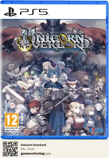Unicorn Overlord PlayStation 5, PAL box front