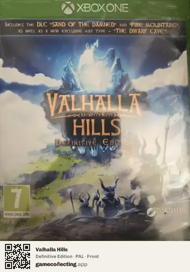 Valhalla Hills Xbox One, PAL box front